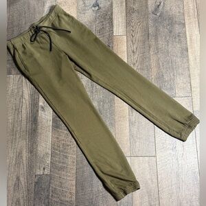 Cotton citizen  Women's Jogger Pants Green Size S Casual Elastic Waist NWOT